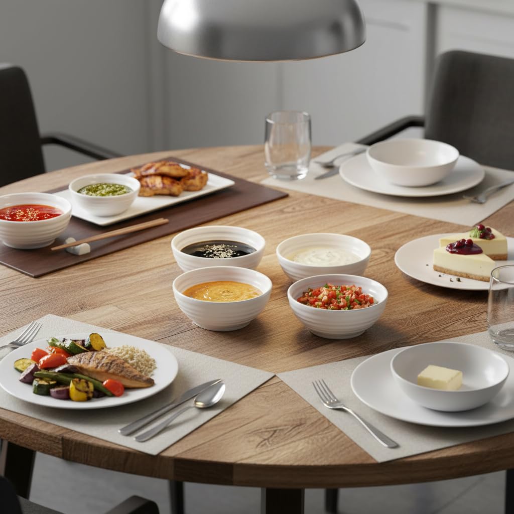 Portmeirion Sophie Conran White Low Bowls : Amazon.ca: Home